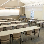 Meeting Room classroom style set up